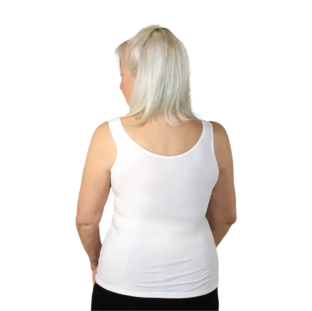 Zip-Front Post-Surgical Camisole with Drain Management