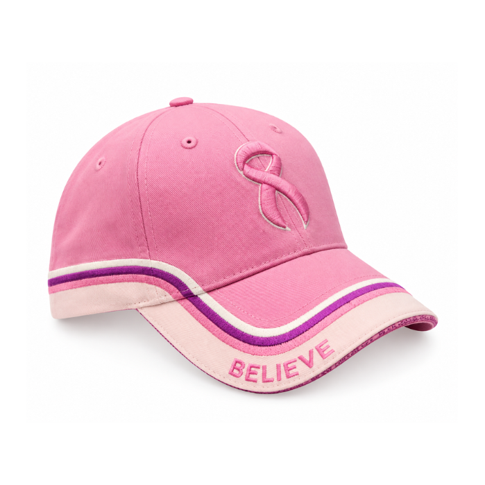 Pink Ribbon Hat
