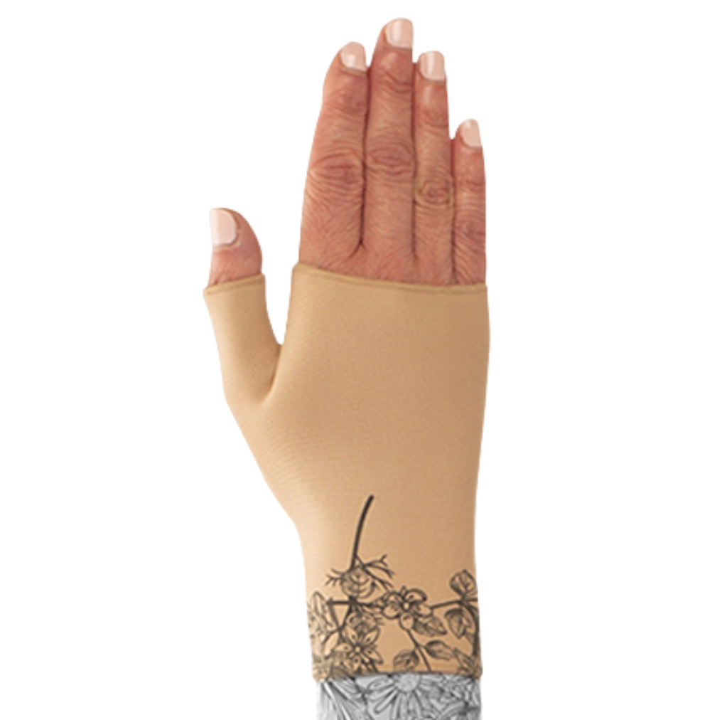 Soft Seamless Gauntlet, Prints, 15-20mmHg