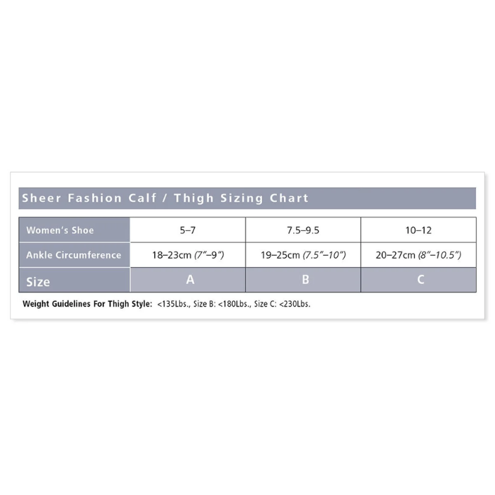 Sheer, Women, 15-20mmHg