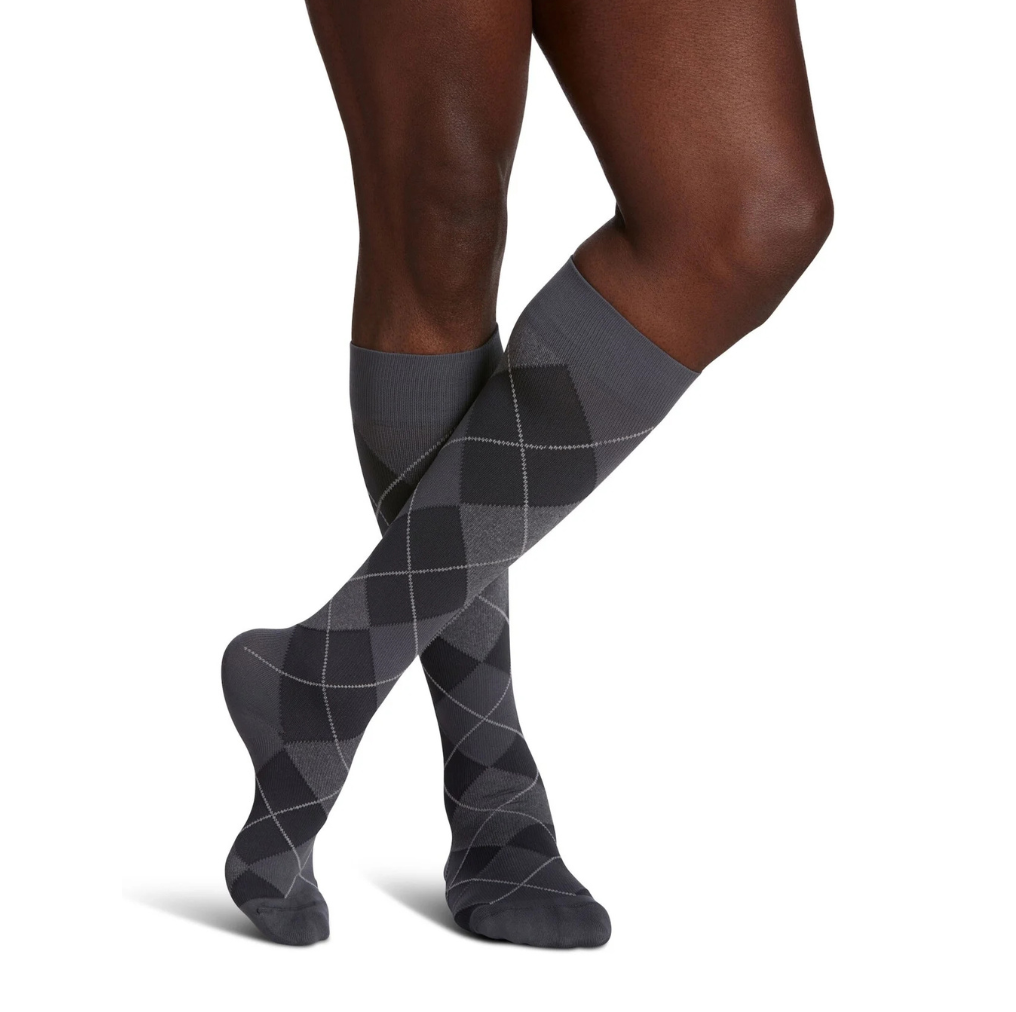 Microfiber Patterns, Men, 20-30mmHg