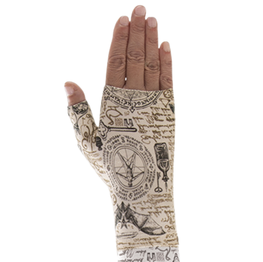Soft Seamless Gauntlet, Prints, 15-20mmHg