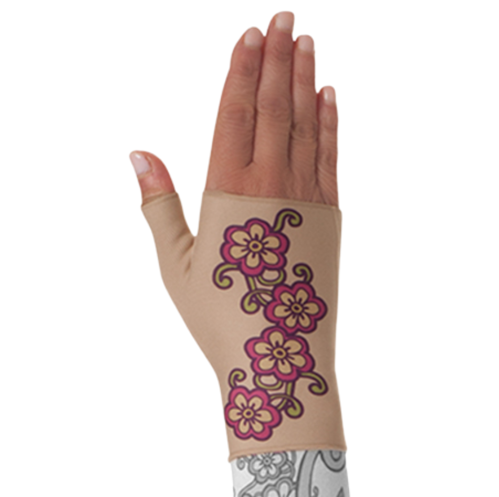Soft Seamless Gauntlet, Prints, 15-20mmHg