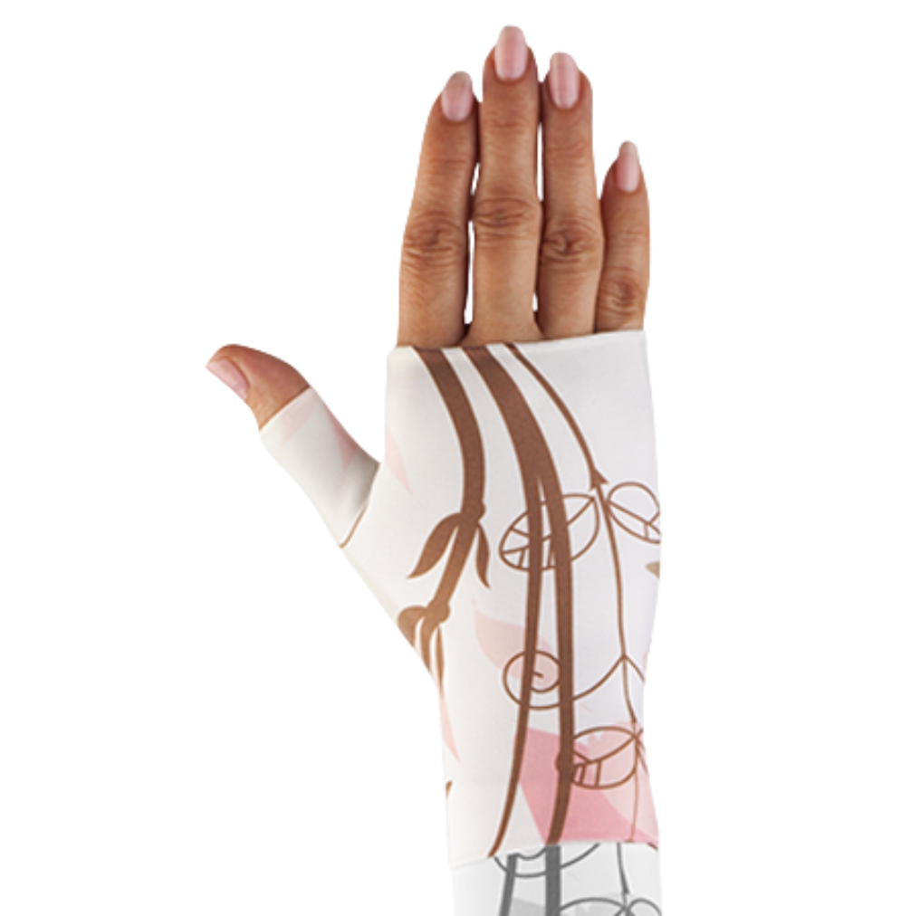 Soft Seamless Gauntlet, Prints, 15-20mmHg
