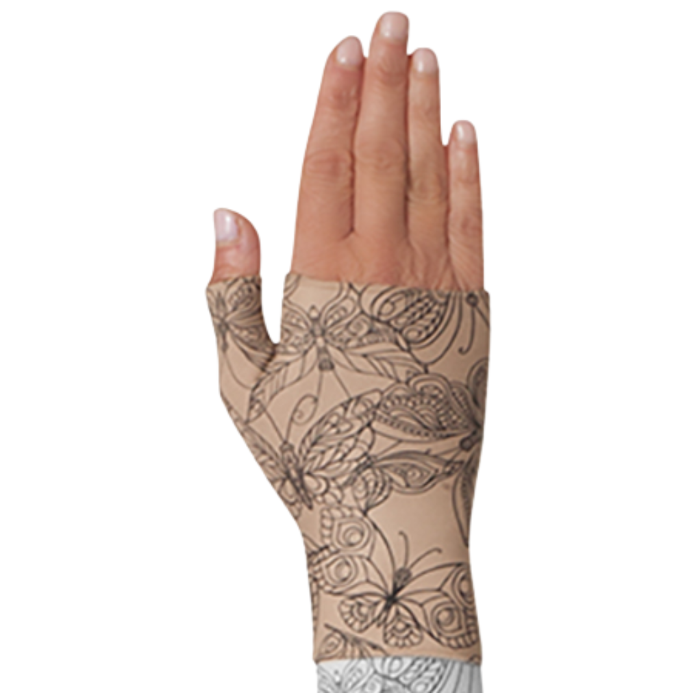 Soft Seamless Gauntlet, Prints, 15-20mmHg