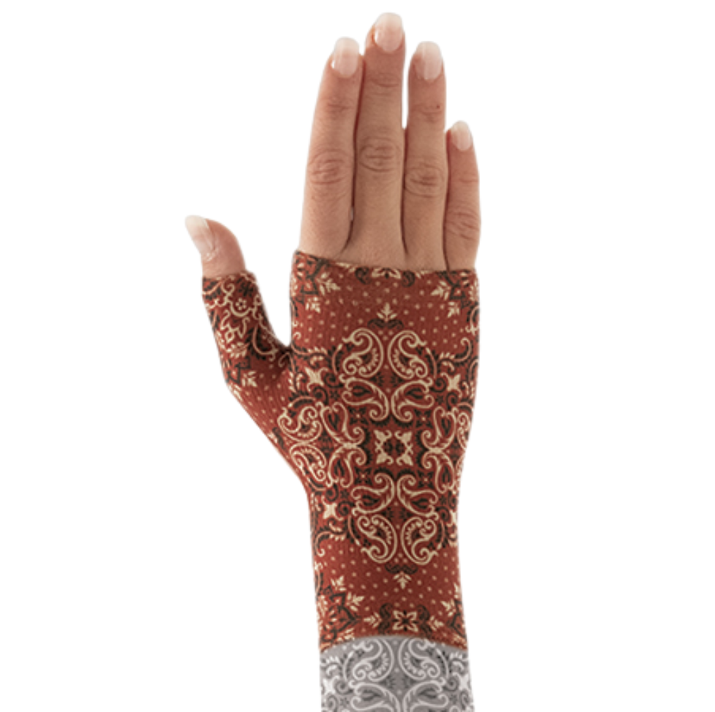 Soft Seamless Gauntlet, Prints, 15-20mmHg