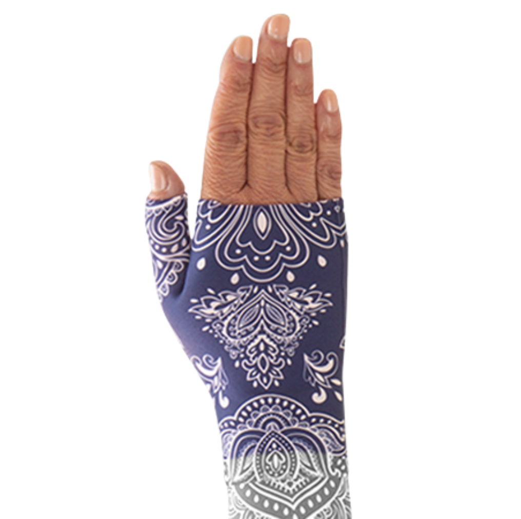 Soft Seamless Gauntlet, Prints, 15-20mmHg