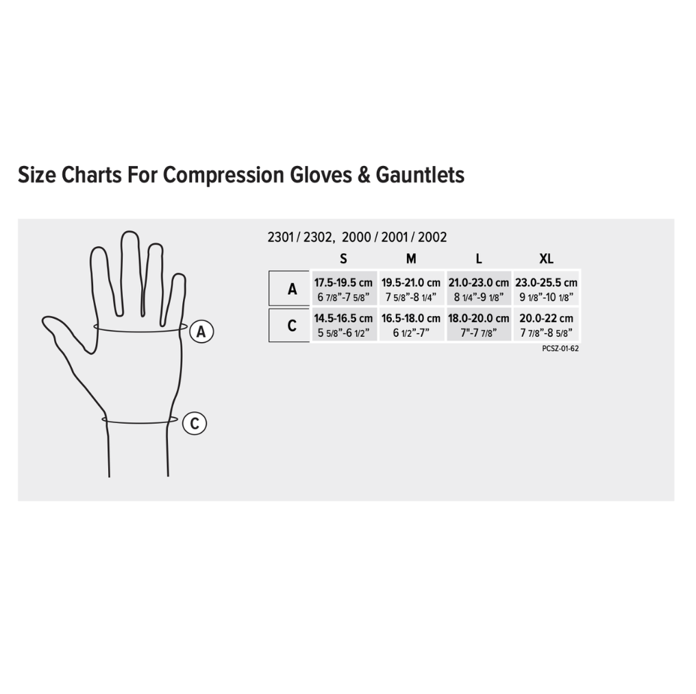 Soft Seamless Gauntlet 2000, Solid Colours, 15-20mmHg
