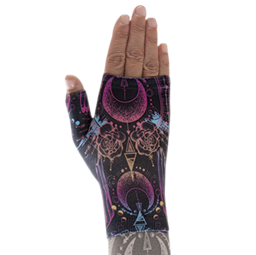 Soft Seamless Gauntlet, Prints, 15-20mmHg