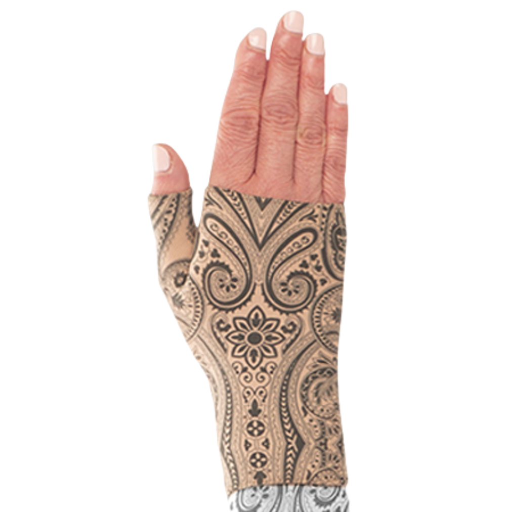Soft Seamless Gauntlet, Prints, 15-20mmHg