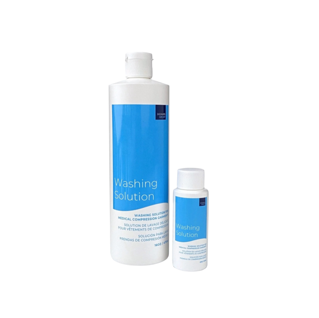 Washing Solution for Compression Sleeves and Stockings