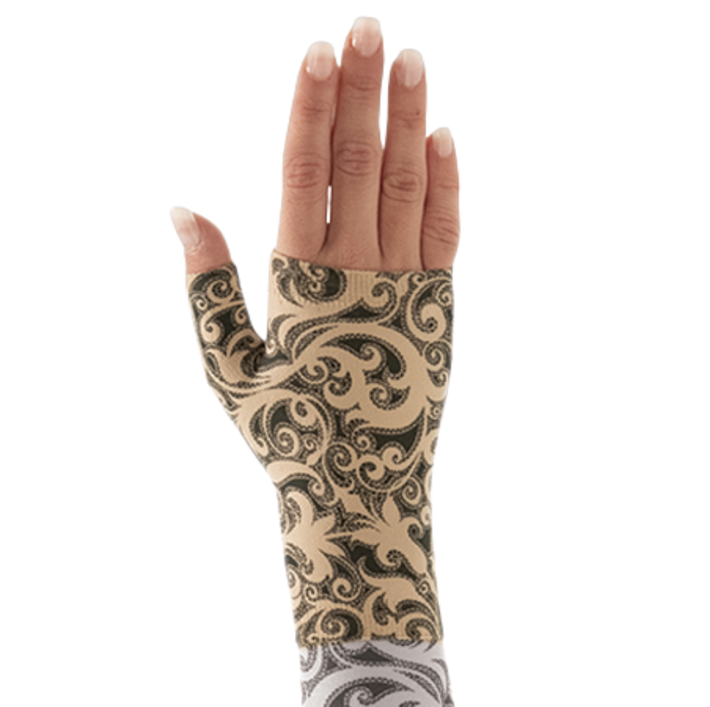 Soft Seamless Gauntlet, Prints, 15-20mmHg